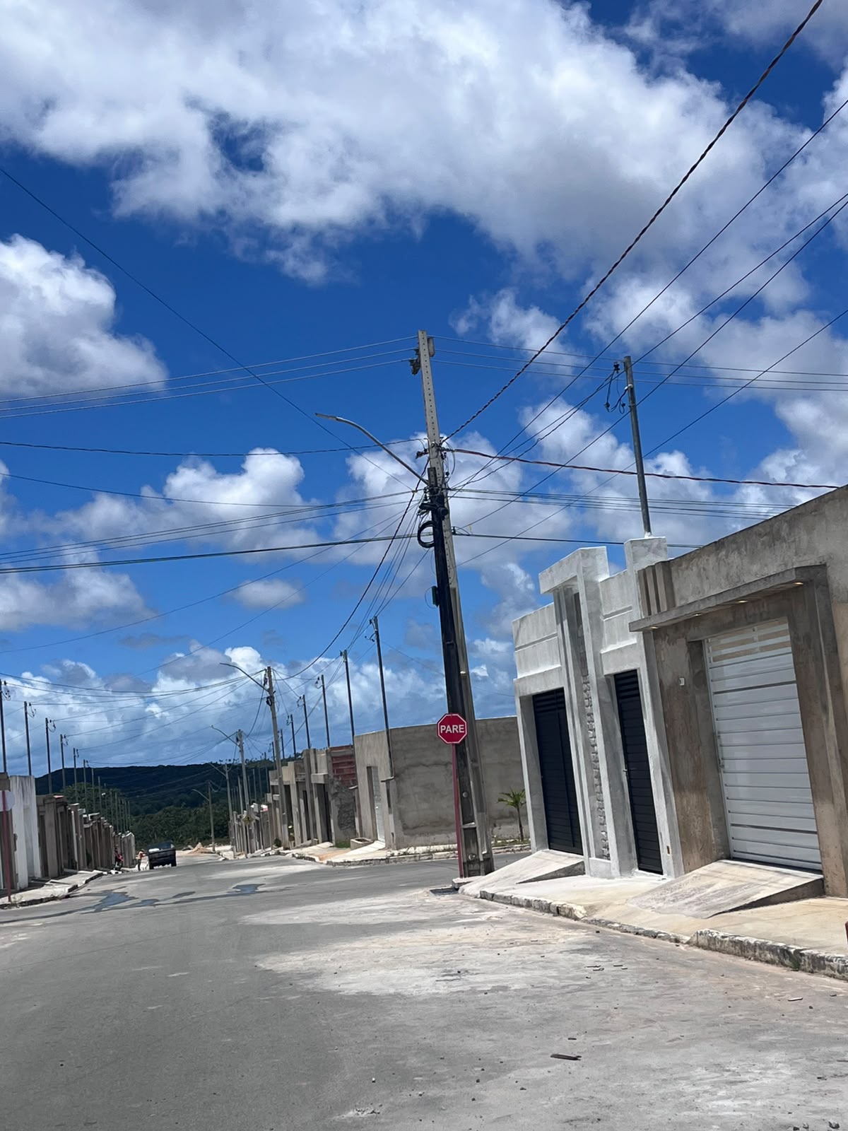 Depois da execução: Recolhimento de entulho
