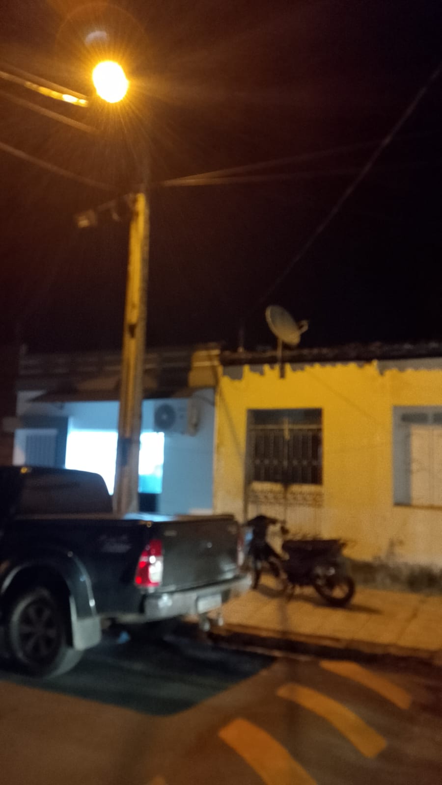 Depois da execução: Troca de Lâmpada
